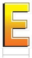 Plastic "E" Yard Sign