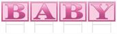 Plastic Baby Yard Sign
