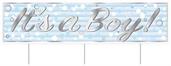 Plastic Jumbo It's A Boy! Yard Sign