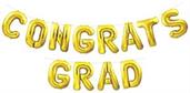 Congrats Grad Balloon Streamer