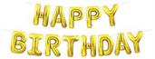 Happy Birthday Balloon Streamer