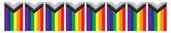 Pride Flag Pennant Streamer