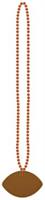 Beads w/Football Medallion