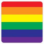 Rainbow Coasters