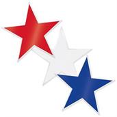 Plastic Star Cutouts