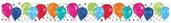 Metallic Balloons Fringe Banner