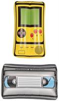 Inflatable VHS Tape & Handheld Game Set
