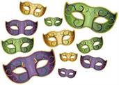 Mardi Gras Mask Cutouts