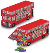3-D Double Decker Bus Centerpiece