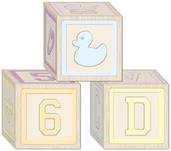 Baby Blocks Favor Boxes