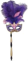 Costume Mask w/Stick