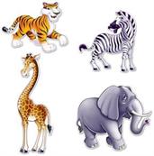Jungle Animal Cutouts