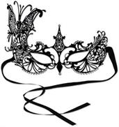 Metal Filigree Masquerade Mask