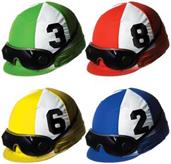 Jockey Helmet Cutouts