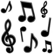 Musical Notes Peel 'N Place
