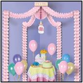 It's A Girl! Party Canopy