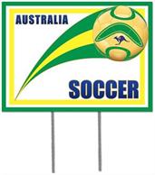 Plastic Yard Sign - Australia