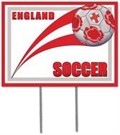 Plastic Yard Sign - England