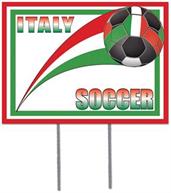 Plastic Yard Sign - Italy
