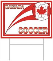 Plastic Yard Sign - Canada