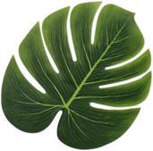 Fabric Tropical Palm Leaves