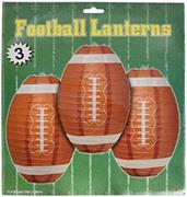 Football Paper Lanterns