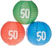 "50" Paper Lanterns