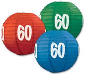 "60" Paper Lanterns