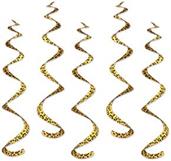 Printed Leopard Print Whirls