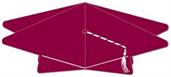 3-D Grad Cap Centerpiece