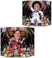 Disco Couple Photo Prop