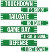 Football Street Sign Cutouts