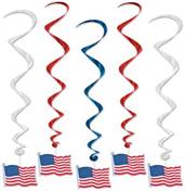American Flag Whirls