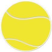 Tennis Ball Cutout