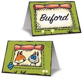 Woodland Friends Place Cards