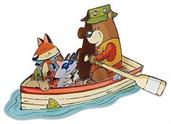 3-D Woodland Friends Centerpiece