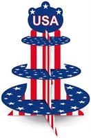 Patriotic Cupcake Stand