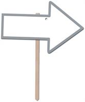 "Blank" Arrow Yard Sign