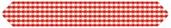 Printed Gingham Table Runner