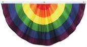 Rainbow Fabric Bunting