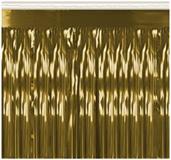Pkgd 1-Ply Metallic Fringe Drape
