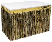 Pkgd 2-Ply Metallic Table Skirting