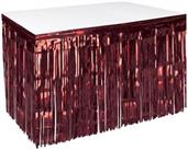 Pkgd 1-Ply Metallic Table Skirting