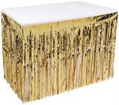 Pkgd 1-Ply Metallic Table Skirting