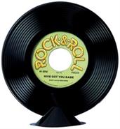 Plastic Record Centerpiece