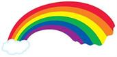 Rainbow Cutout
