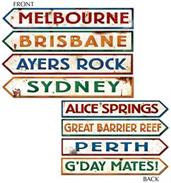 Australian Street Sign Cutouts