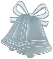 Foil Wedding Bell Silhouette