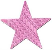 Embossed Foil Star Cutout