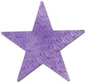 Embossed Foil Star Cutout